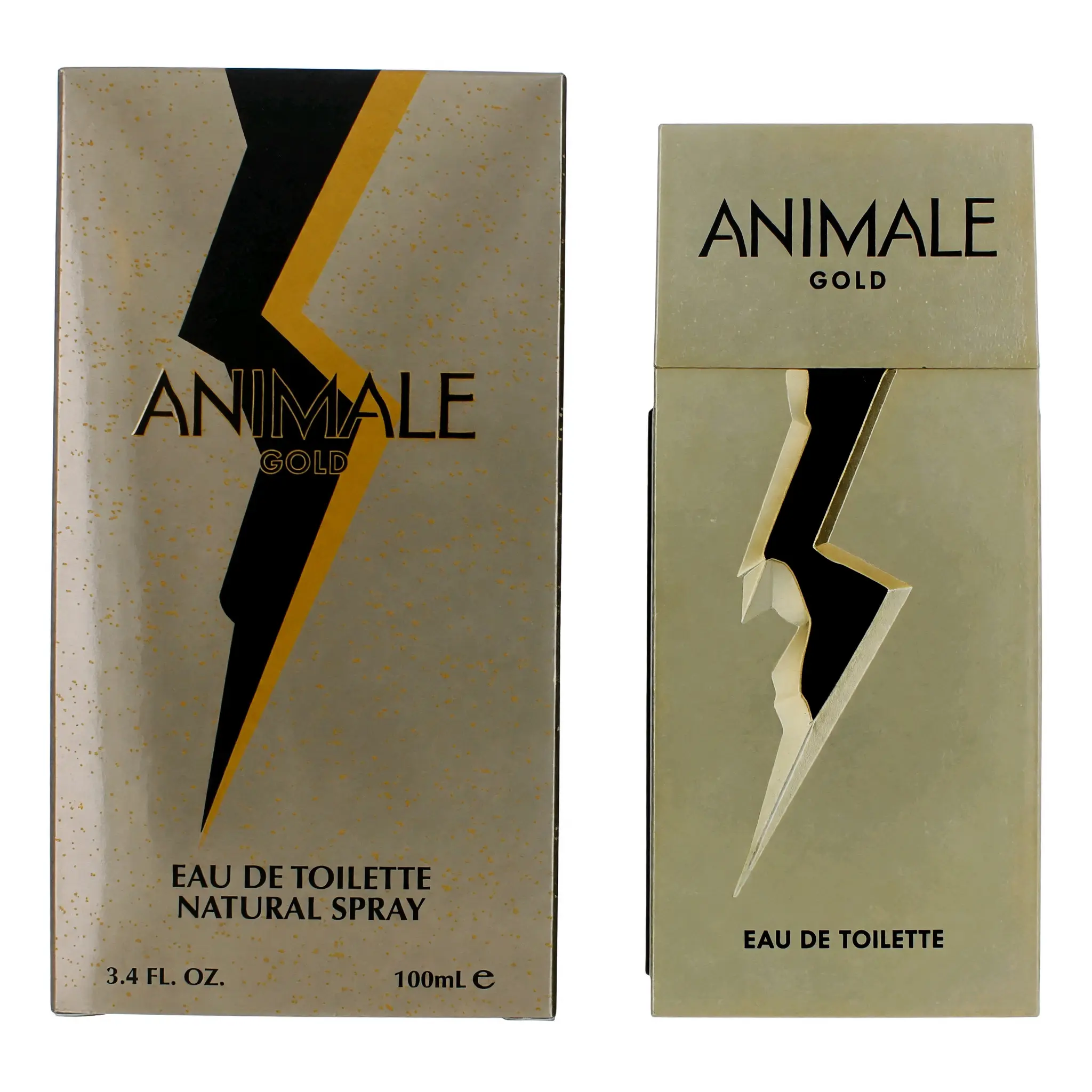 Animale Gold by Animale Men's 3.4 oz EDT Spray - Spray Bottle, Patchouli Base, Spicy Blend, Amber, Lavender Fragrance