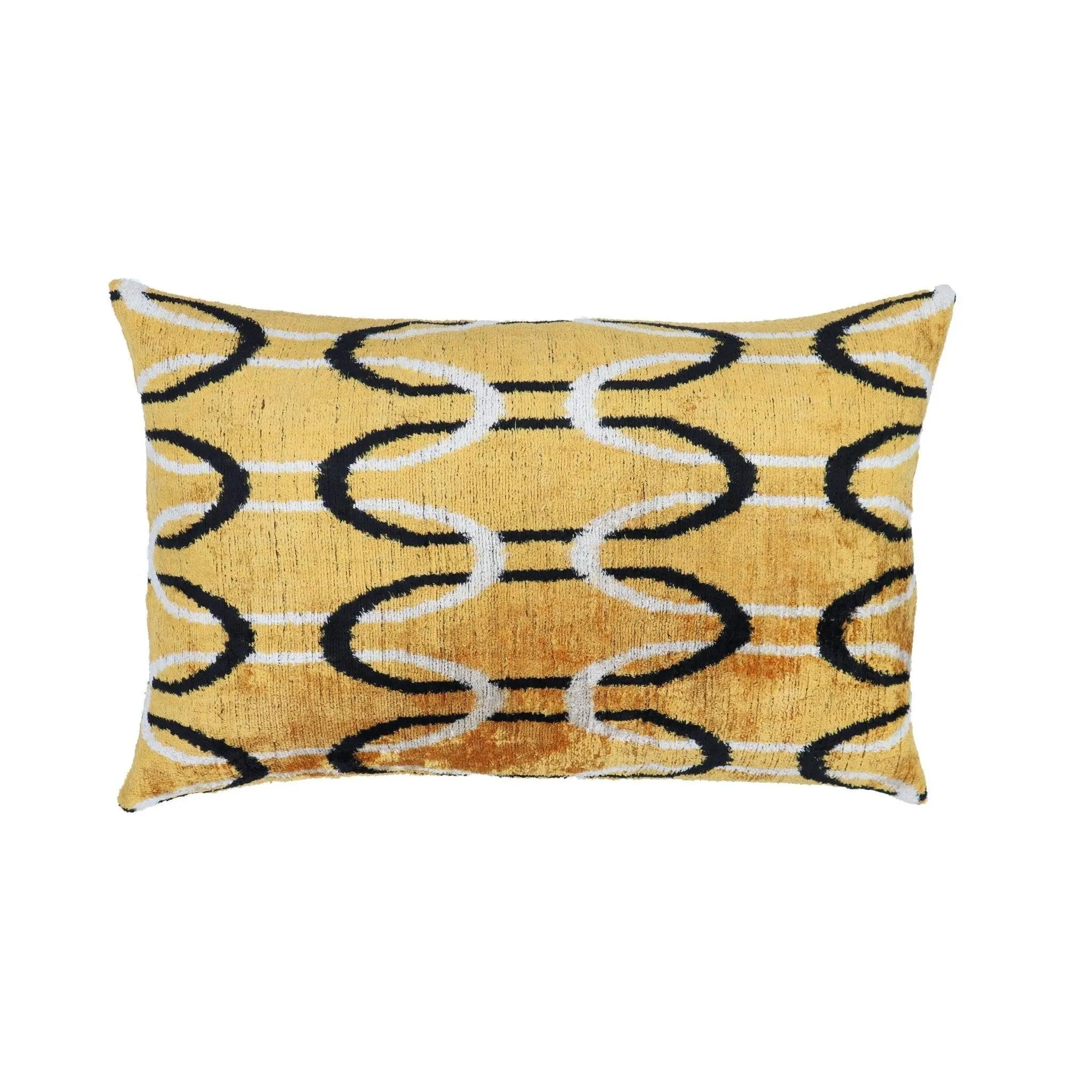 Canvello Handmade Luxury Velvet Gold Pillow - 16x24