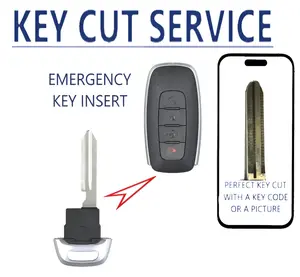 KEY CUT SERVICE + Emergency Insert Key Blade for compatible with 2022 - 2026 H0564-5MP0A