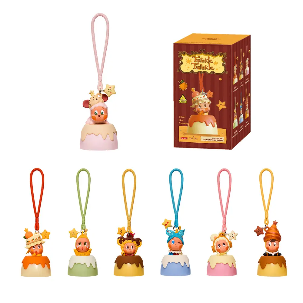 POP MART Twinkle Twinkle Savor the Moment Series-Night Light Pendant Blind Box,Surprise Gift