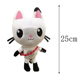 Cute Gabby Cat Plushie with Bag Stuffed Animal Toy Collectible