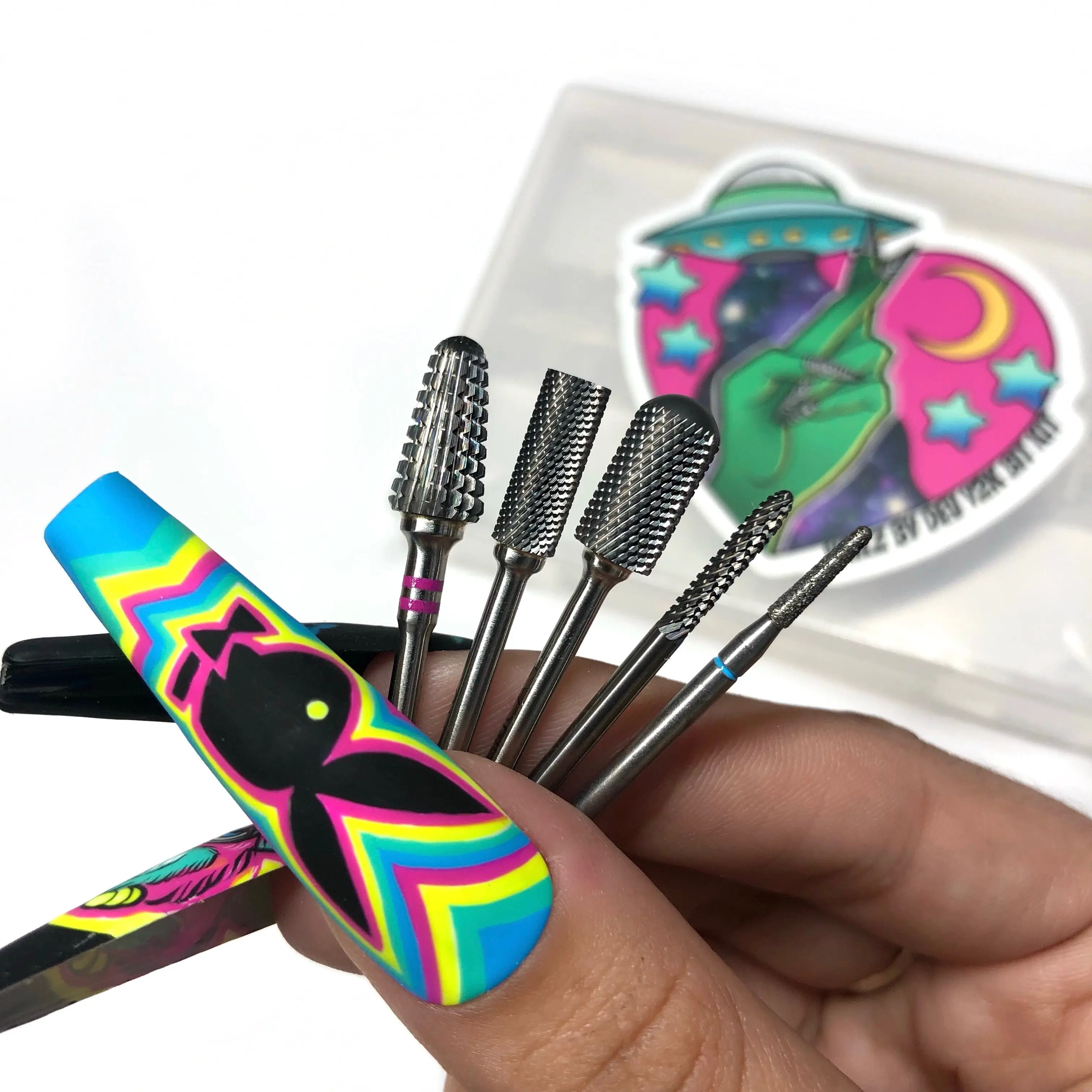 Y2K BIT KIT  – 5-Piece E-File Bit Bundle (Lefty Option Available!)
