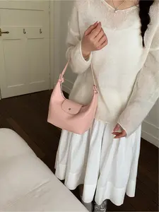 High end and stylish versatile handbag, Casual Trendy Handbag, dopamine small fresh shoulder bag, mini fashionable dumpling bag, office shopping outdoor universal bag, Casual Trendy Purses