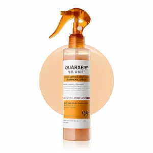 QUARXERY Peel Shot Kojic Acid Turmeric Body Exfoliator Spray