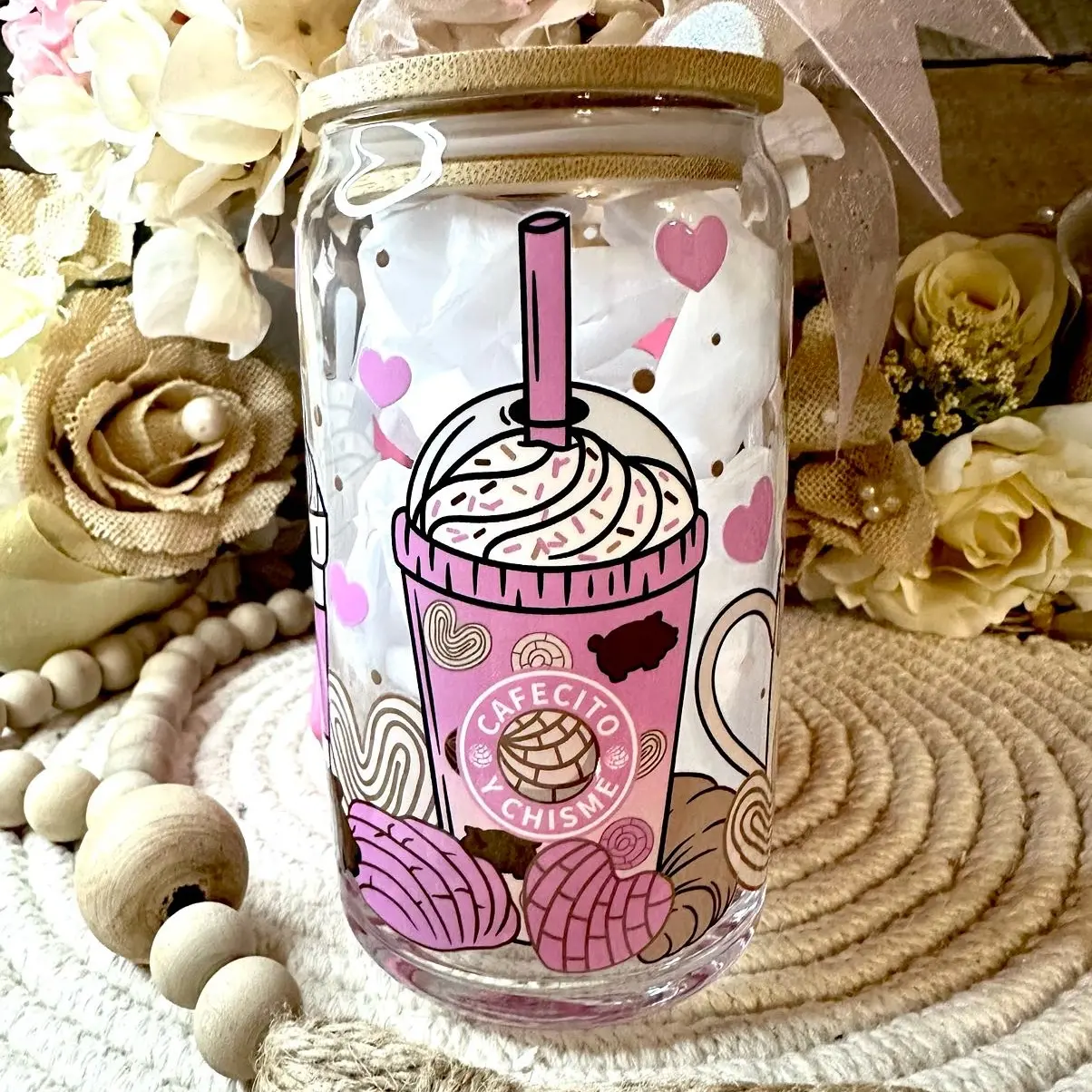 Cafecito y chisme (2) 16oz