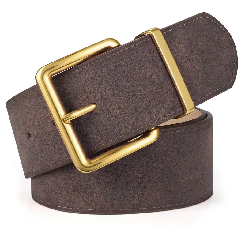 Jessa Brown Suede Fringe Belt - TikTok Shop display picture 1