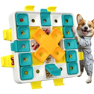 KADTC 2 Levels of Challenge Advanced Dog Puzzle Toy, Brain-Teasing Cube,U.S. Brand & Design,Interactive Boredom Buster for Smart Dogs Small Medium Large All Breeds Mental Stimulation Enrichment Toys