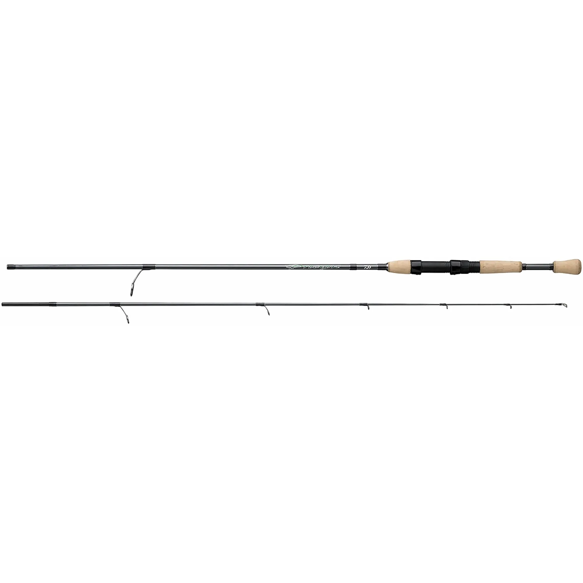 DAIWA Procyon Spinning Rod - Finely Crafted Cork Handles, Sleek Yet Rugged Titanium Oxide Guides, Braid-Designed, High-Performance Freshwater Rod for Bass, Crappie Angling
