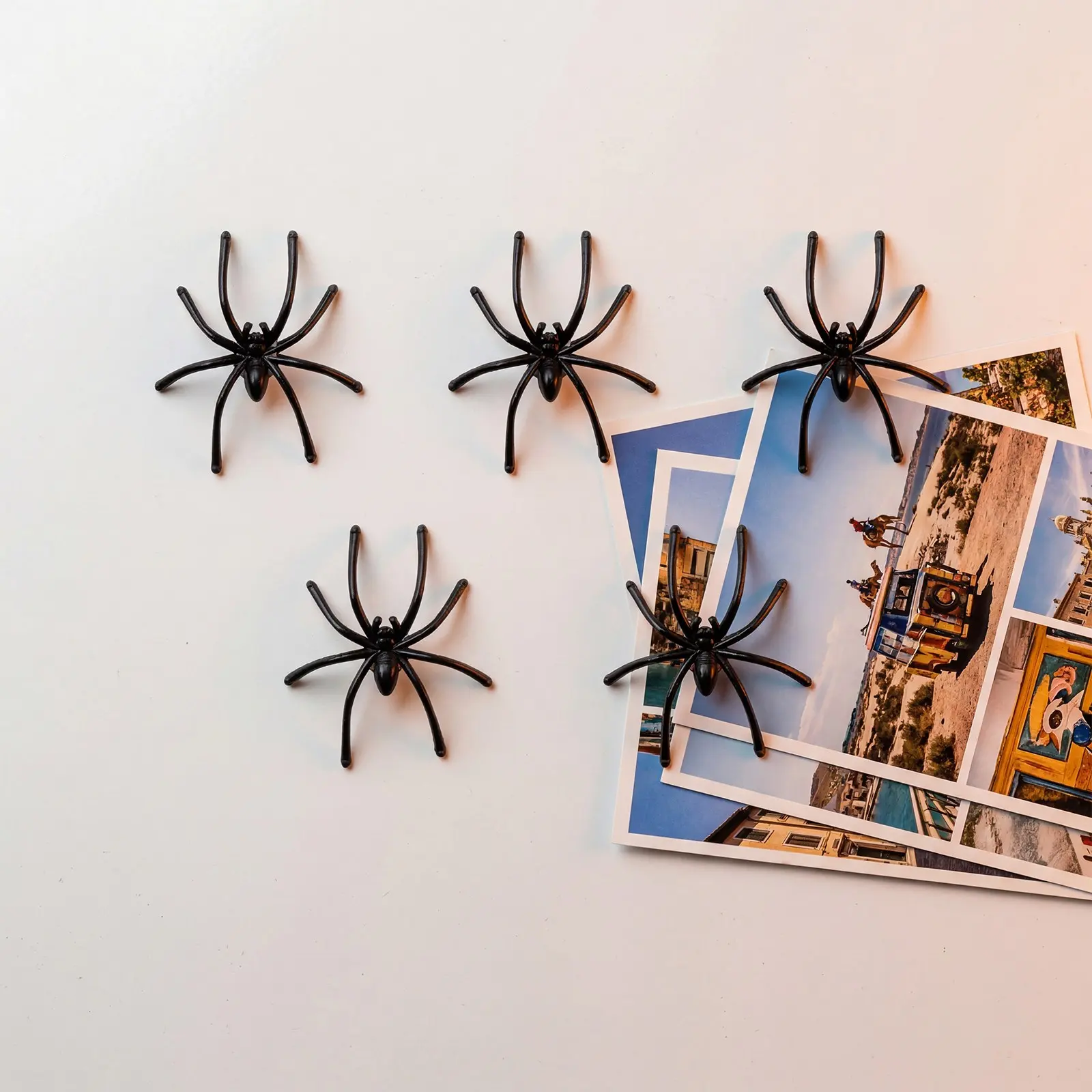 5 Pcs Halloween Spider Magnets, Fun Art Decorations for Refrigerator, Cute Fridge Magnets, Funny Fridge Magnets, Office, Storage Cabinet, Party Essentials, Trendy Decoration