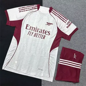 Football Club White Away Kit 26/27, Premium Fabric Soccer Jersey with Match Fit Cut, Breathable Fan Shirt for Training & Game Day