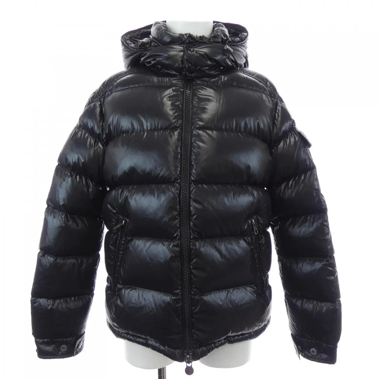 Pre-owned MONCLER Nylon Small Leather Goods MAYA Down Jacket