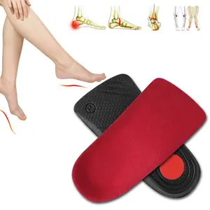 Arch Support Inserts, 3/4 Orthotics Shoe Insoles，Orthotic Inserts for Women Men, High Arch Supports Foot Insoles for Over-Pronation, Relief for Heel Pain, Heel Spurs, Plantar Fasciitis, Flat Feet