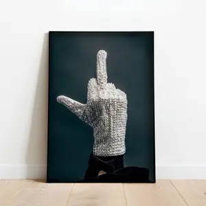 Michael Jackson "dedicated to those who destroyed and hurt him" Poster , Product without frame