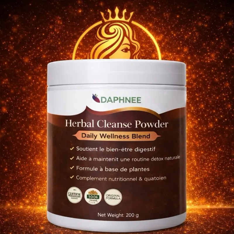 Daphnee Herbal Powder Energy Drink - Smooth Comfort Support for Sports & Daily Hydration