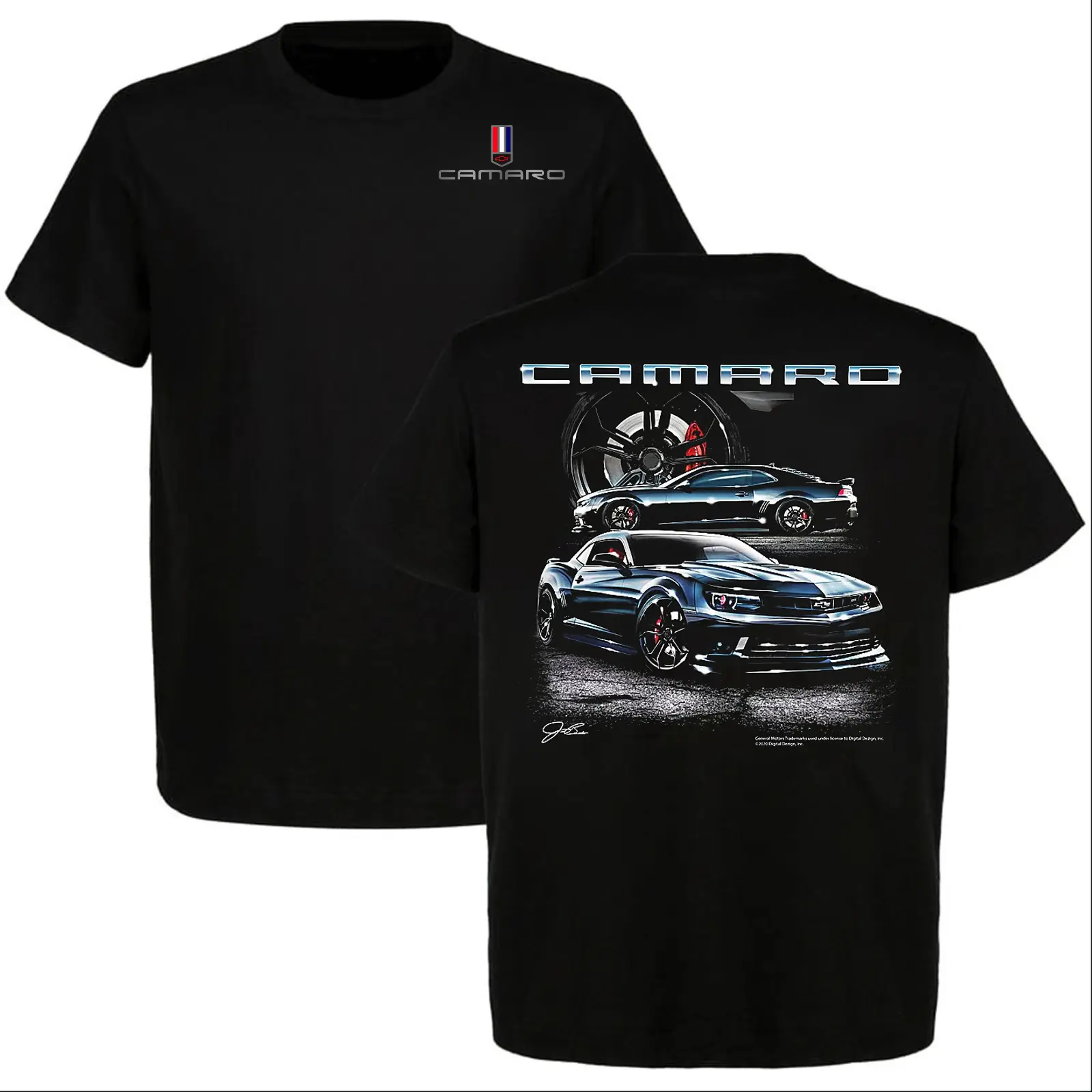 Camaro ZL15th Gen - 2010s ZL1 Camaro T-Shirt, Classic Muscle Car Tee, Great for Car Enthusiasts, Full Size, Full Color