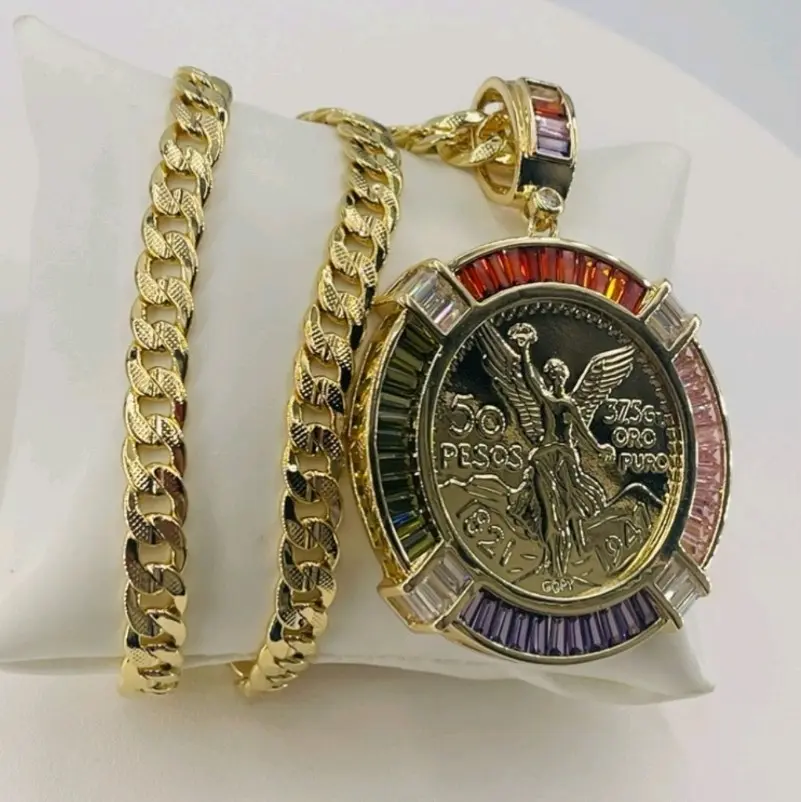 centenario fashion style cuban chain 24"inches centenario fashion style cuban chain 24"inches