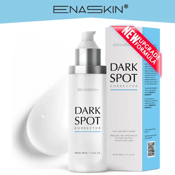 EnaSkin Dark Spot Serum | Corrector, Brightening Face & Body Serum for Dark Spots, Uneven Skin Tone, Post Acne Marks & Dull Skin | Niacinamide Glow Serum Salicylic Acid Vitamin C Hydration