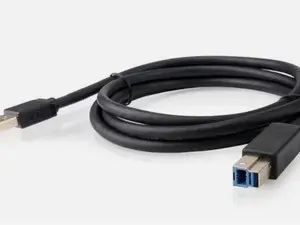 Dell PN81N 1.8m USB 3.0 Type A to B Cable Black Monitor Dock 6ft