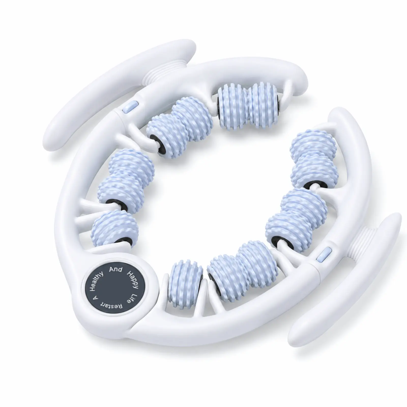 Cellulite Massage Roller Relaxing Massage Tool Ring for Thigh Calf & Waist Foam Roller for Daily Stretching & Recovery Body Care
