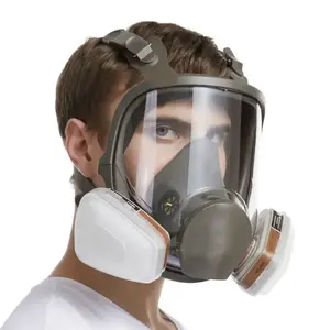 Reusable Respirator Mask - Respirator Mask with Filters, Dust Mask for Spray Paint Chemicals Epoxy Resin