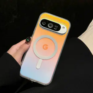 Compatible with Pixel 10proXL/9/8 Pixel - All-inclusive shockproof multi-style business glitter transparent case -HN328-1