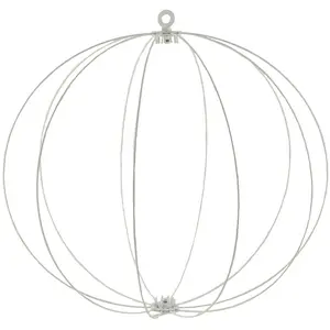 24 Inch White Tubing Wrap Folding Ball