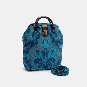 Burnout Velvet Revival Aqua Everyday Backpack