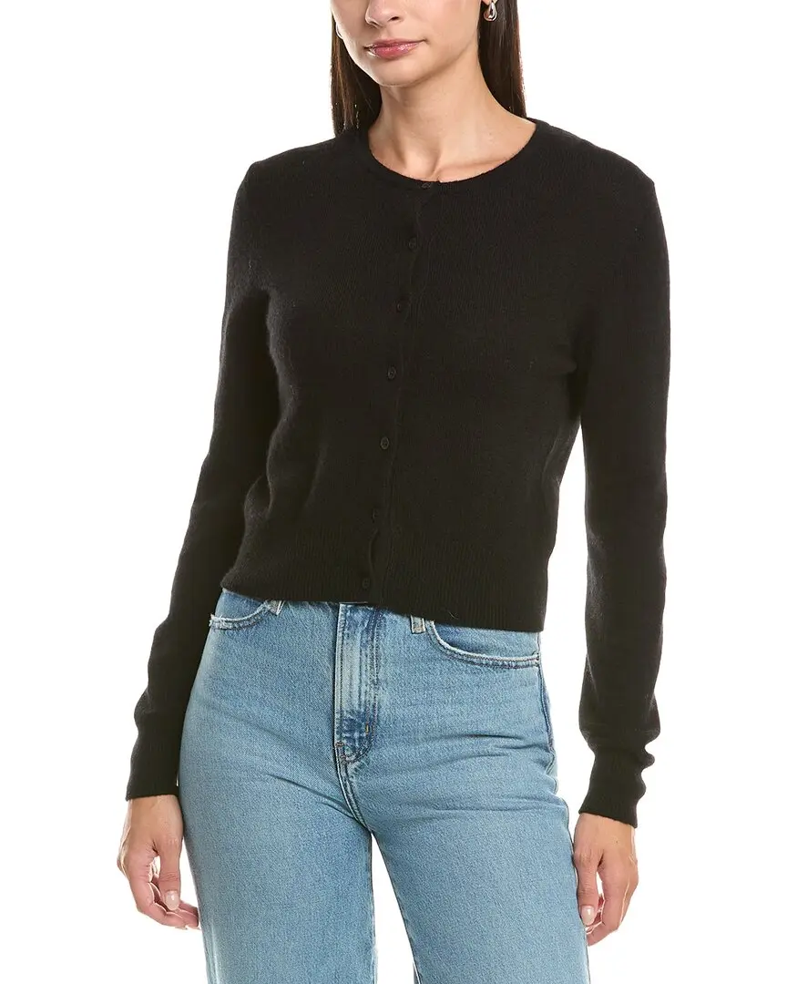 Forte Cashmere Crewneck Cashmere Cardigan