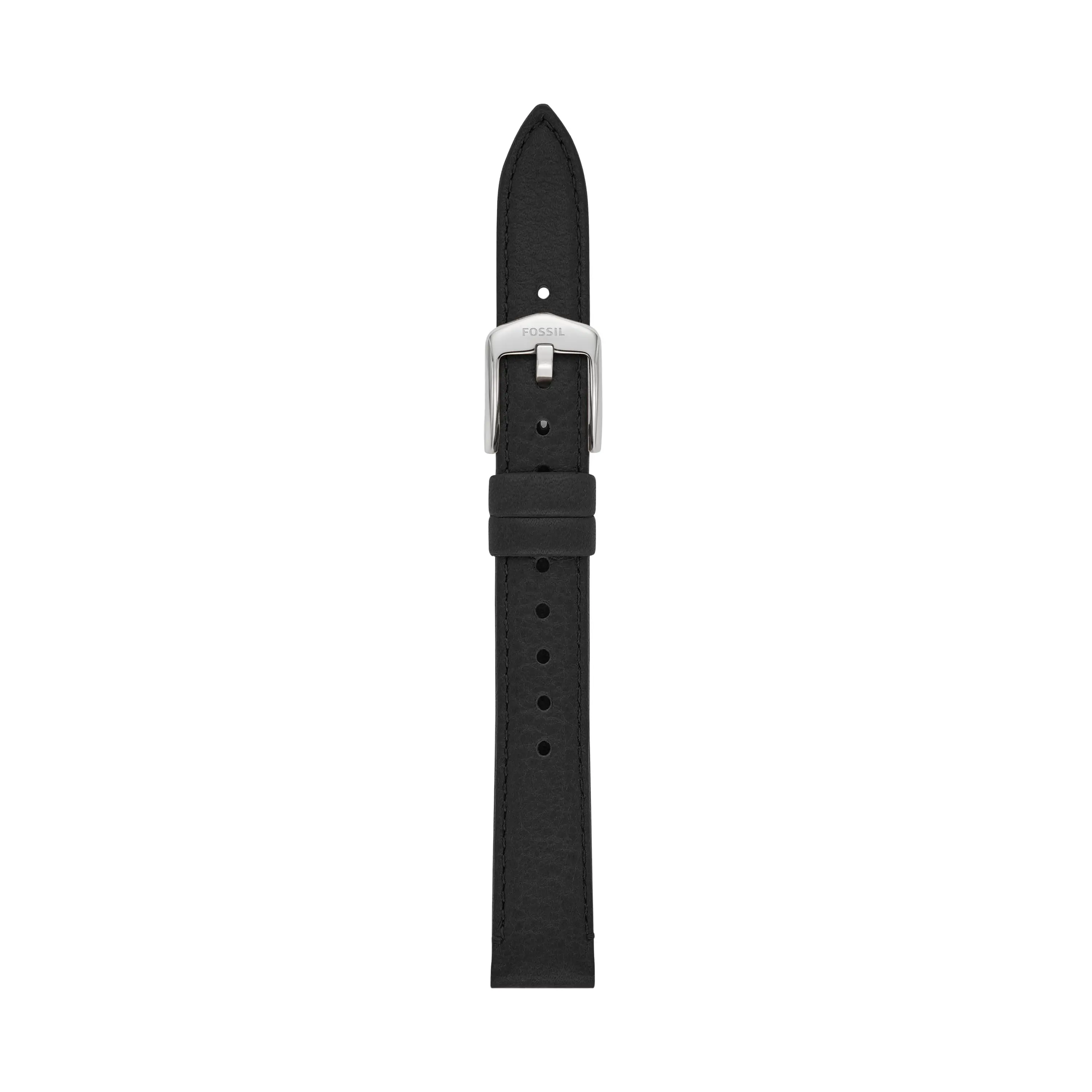 Fossil Women's 14mm Black LiteHide™ Leather Watch Band
