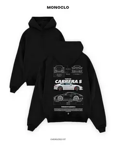 Porsche Carrera S Hoodie – Porsche Carrera Hoodie, High-Performance Sports Car Apparel
