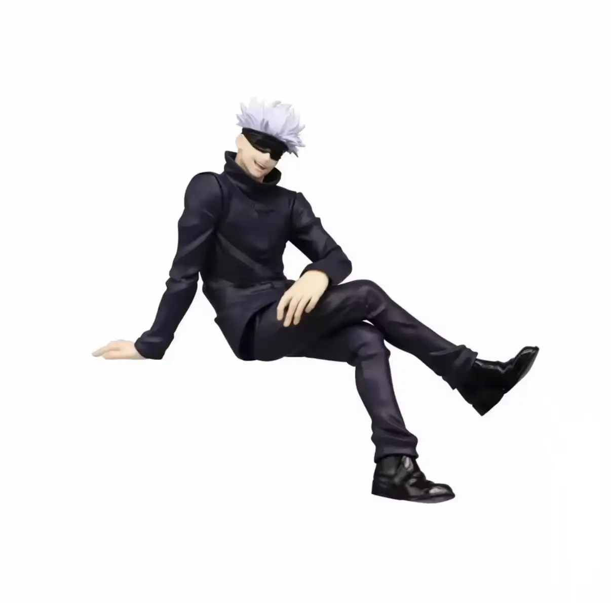Gojo Satoru Jujutsu Kaisen Sitting Laughing Pose 13cm Anime Figure