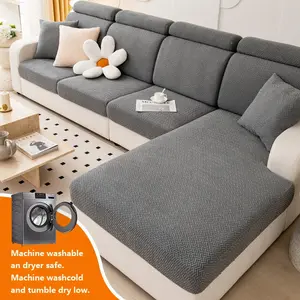 Modern Stretch Dustproof Sofa Cover, Fits Single/dual/triple/four-Seater Sofas, Pet-Friendly All Seasons, Easy Care Machine Washable Furniture Protector