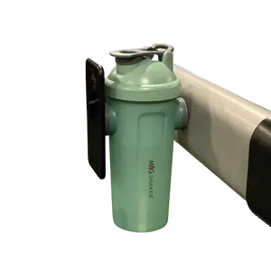 Mag Shaker - Magnetic Water Bottle for Gym Workouts - Mounts Bottle & Phone Simultaneously - Upgraded Flip Lid Included - Ergonomic Design for Fitness Enthusiasts - Universal Phone Compatibility - Strong Magnets - 28oz Dishwasher Safe