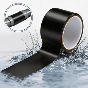 Waterproof Leak Repair Tape, 10KV High Voltage Insulating Tape with Strong Adhesion & Stretch, Pipe Sealant Tape for Indoor/Outdoor Plumbing, Multiple Sizes