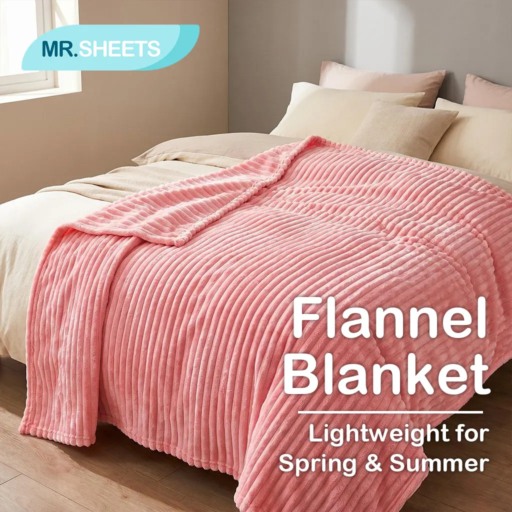 NTBAY Plush Flannel Blanket – Lightweight for Spring & Summer,Soft Lightweight Cozy Throw for Bed & Couch, Thin Warm All-Season Twin Blanket，Bedding Must Haves, Lightweight for Spring & Summer, Soft Thin Warm All-Season for Bed & Couch
