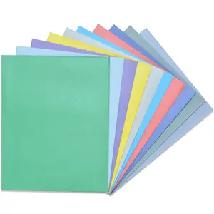 Pocket Folders, File Folders with Pockets, 2 Pocket Folders, Folders, 10 Colors, Designed for Office and Classroom Use - For A4 Paper - Pack of 10