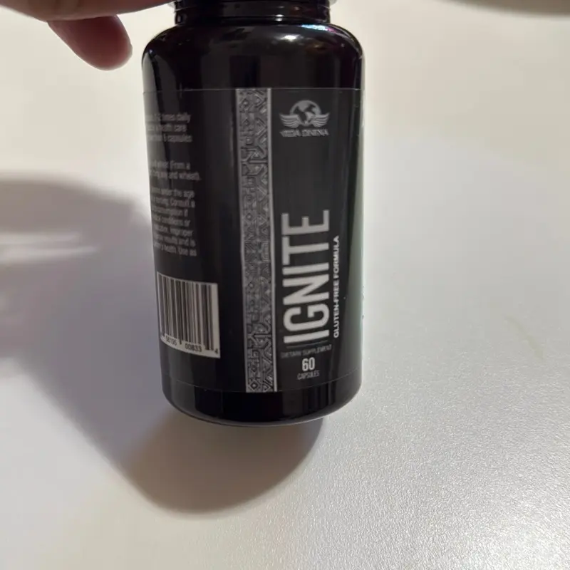 Vida Divina Ignite Enzimas Digestivas 60 Capsules with Vitamin B Complex for Nutritional Support Dietary Supplement