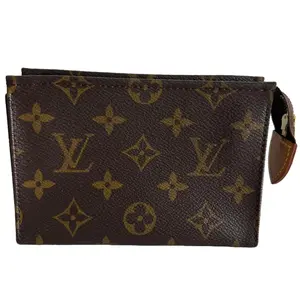 Pre-owned Louis Vuitton CANVAS Toiletry Bags Pochette Toilette monogram 15 291