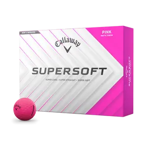 Callaway Golf Supersoft Matte Pink Golf Balls