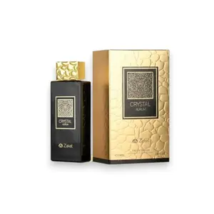 Zakat Parfums | Crystal Aurum | Eau De Parfum | Unisex Fragrance | 115 ML - 3.8 oz | Sweet - Vanilla & Sandalwood Notes