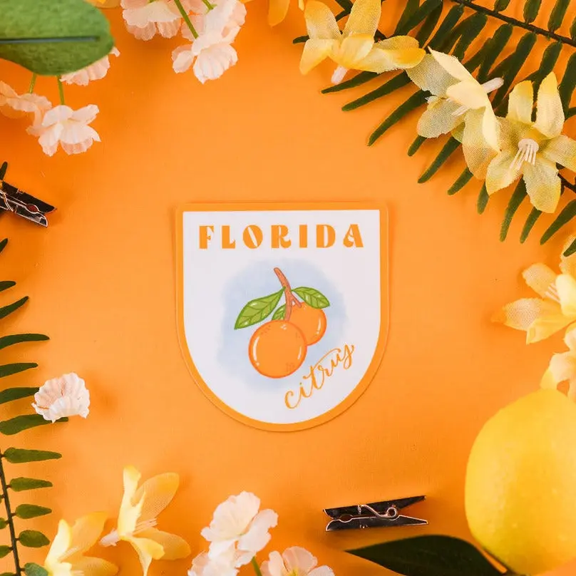 Florida Citrus Sticker