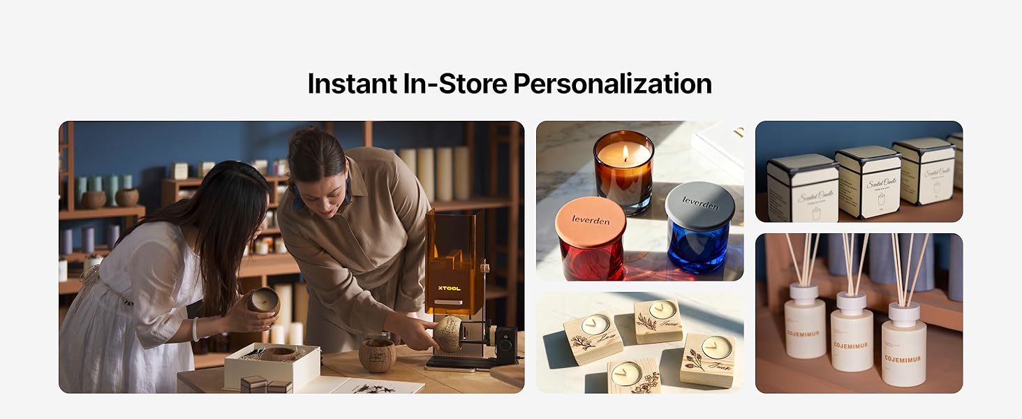 xTool F2 5W IR & 15W Diode Dual Laser Engraver, Built-in 50MP Camera, 6000mm/s Ultra Fast, 3D Embossing, Color Marking on Metal, On-Site & Small-Batch Ready, Portable Desktop Laser Engraving Machine