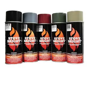 Forrest Paint  1200º Wood Stove High Temp Paint - Flat Black