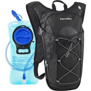 Zavothy Hydration Backpack with 2L Hydration Bladder Water Backpack for Hiking Hydration Pack for Running Cycling Hiking