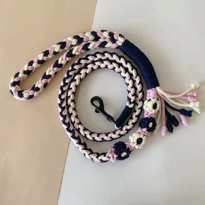 Navy blue + milky white + pink