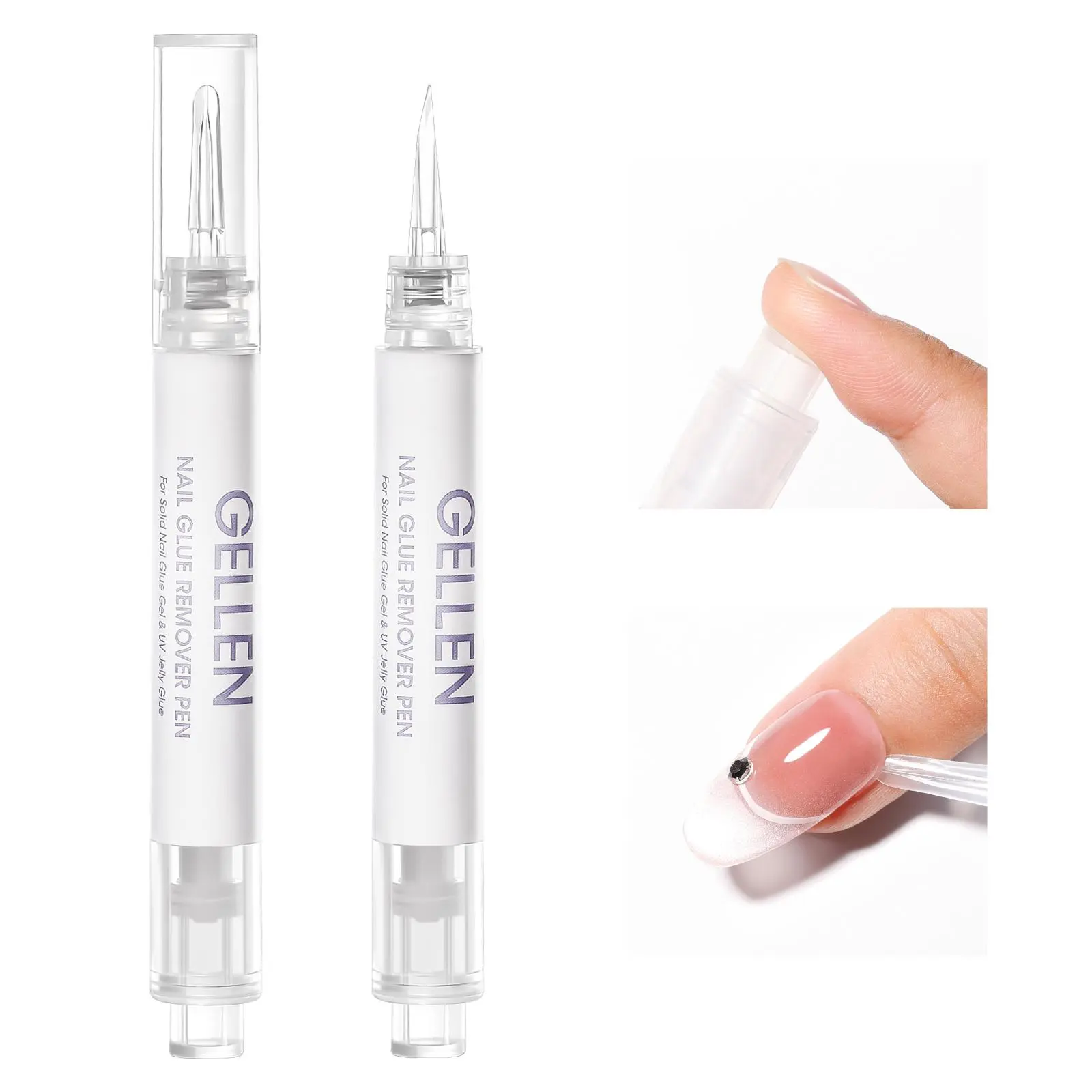 Gellen Nail Glue Remover,  Press On Removal Daily Gentle