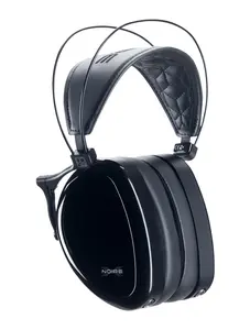 Dan Clark Audio Noire X Planar Closed Back Portable Audiophile Headphones with 2m Dummer 3.5mm/1/4 Inch Cable (Black)