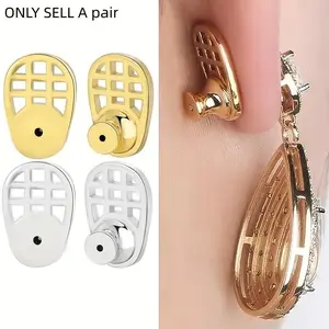 New Earring Back Cover for Dangle Earrings, Durable Shape Earring Enhancer, Locking Earring Back Replacement, High-Quality Jewelry Gift for Women