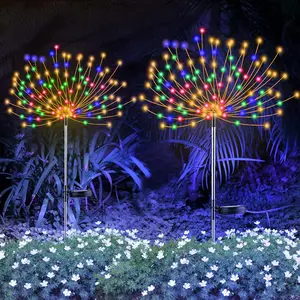 Solar Firework Lights | Waterproof 120 LED Garden Decorative Light | Outdoor LED String Light | Christmas Yard & Holiday Lighting