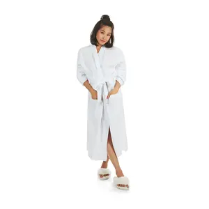 Memoi 100% Cotton Woven Gauze Kimono Robe